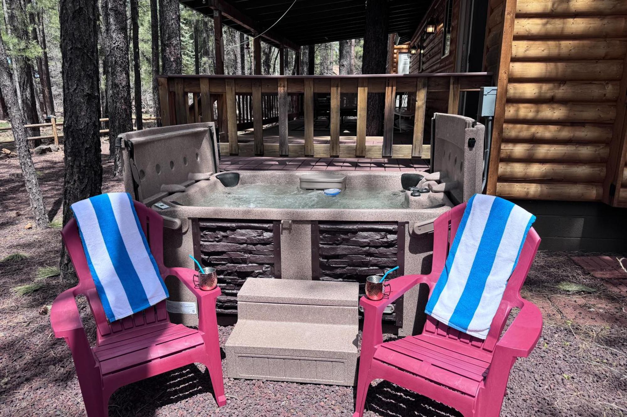 Dam Fun Cabin ไพน์ท็อป-เลคไซด์ ภายนอก รูปภาพ